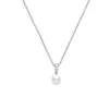 Mikimoto Morning Dew Cultured Akoya Pearl & Diamond Necklace 18K