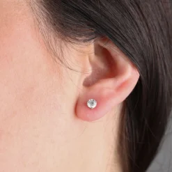 Ikuma Canadian Diamond Stud Earrings 14K, 3/4 Ctw. -Luxe Glist Sales 10859452 03