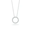 Roberto Coin Tiny Treasures Diamond Circle Pendant 18K