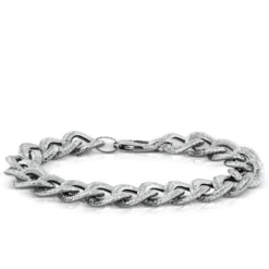 Toscano Curb Link Bracelet, 8", 18K
