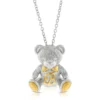 2016 Benny Bear Pendant In Sterling Silver
