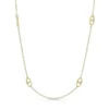 Toscano Double Eyelet Necklace 14K, 26.5"