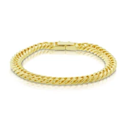 Curb Bracelet 14K