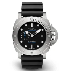 Panerai Submersible 1950 Titanio Black Dial Titanium Watch, 47mm