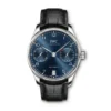 IWC Portugieser Automatic Blue Dial Date Watch, 42.3mm