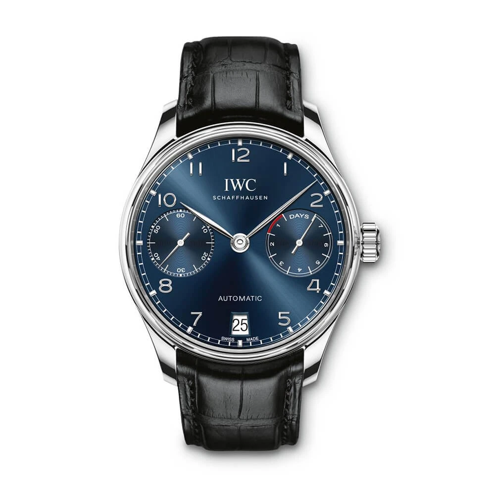 IWC Portugieser Automatic Blue Dial Date Watch, 42.3mm 1 IWC Portugieser Automatic Blue Dial Date Watch, 42.3mm