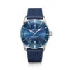 Breitling Superocean Heritage B20 Automatic Watch Blue Dial Blue Rubber Strap, 42mm