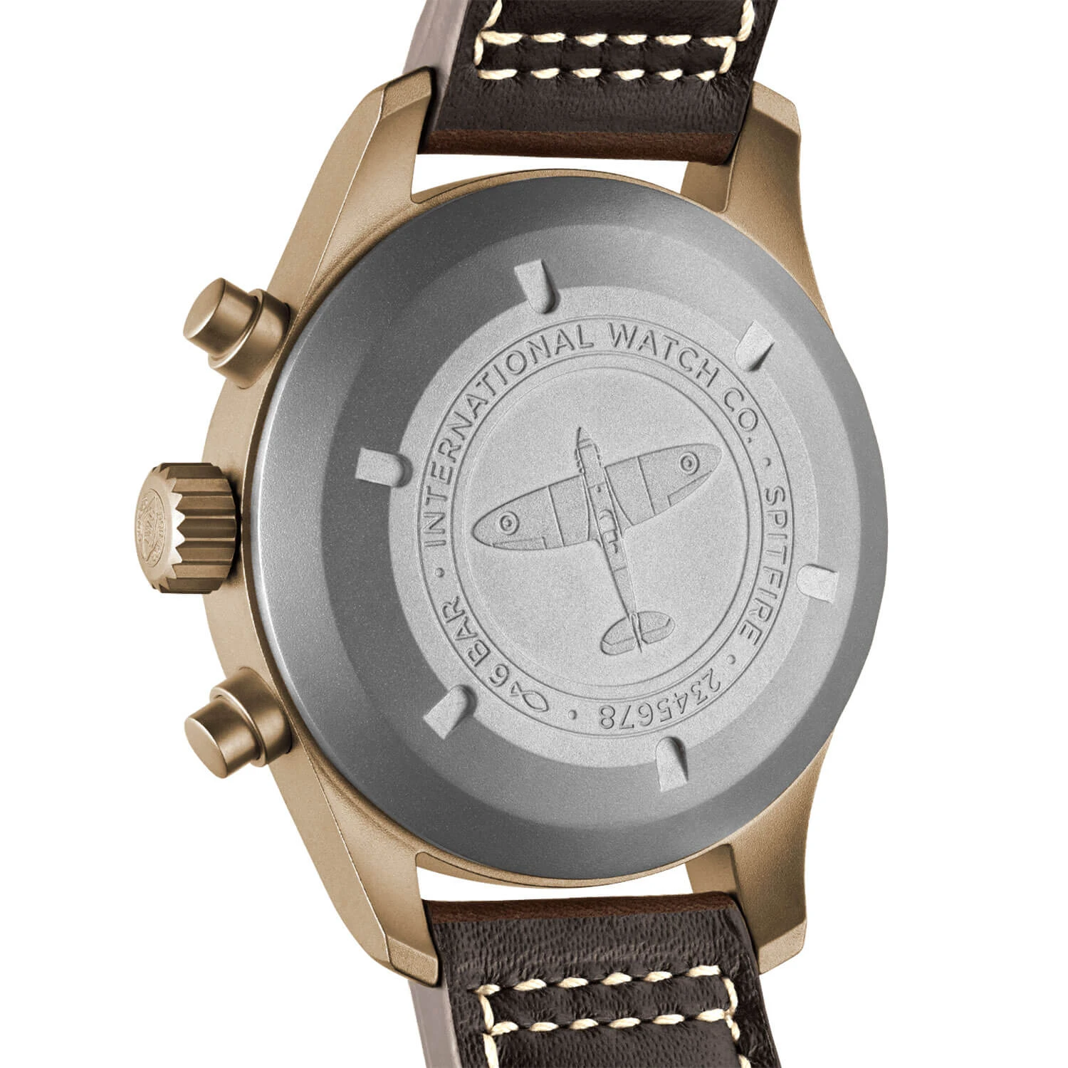 IWC Pilot's Watch Green Dial Bronze Chronograph Spitfire, 41mm 2 IWC Pilot's Watch Green Dial Bronze Chronograph Spitfire, 41mm - Image 2