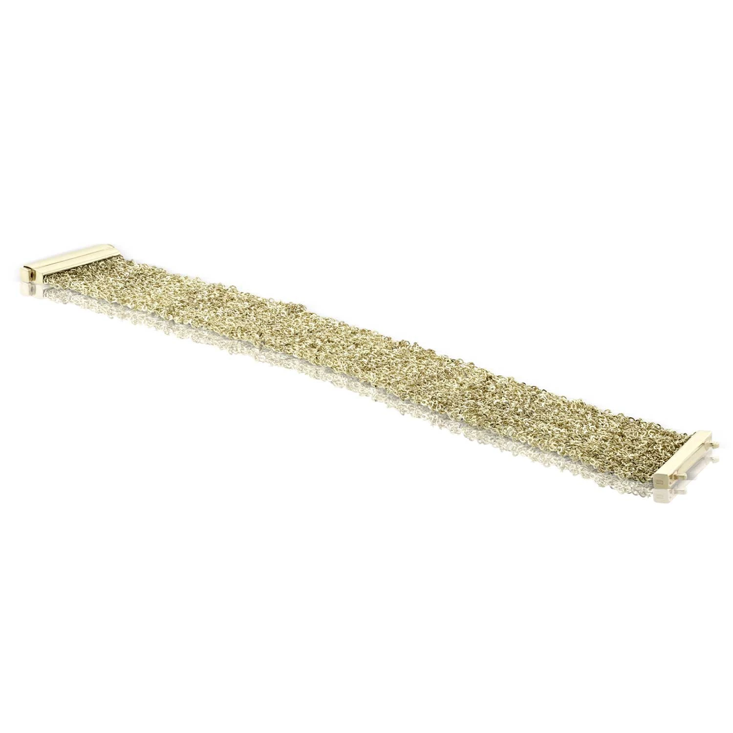 Toscano Woven 'Silk' Bracelet 14K 2 Toscano Woven 'Silk' Bracelet 14K - Image 2