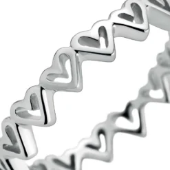 Pandora Freehand Hearts Ring -Luxe Glist Sales 11976198 04