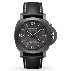 Panerai Luminor Luna Rossa GMT Titanium DLC Watch, 44mm