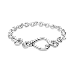 Pandora Chunky Infinity Knot Chain Bracelet