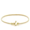 Twisted Wire Bangle 14K