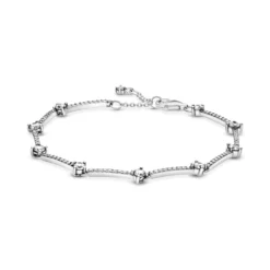 Pandora Sparkling Pavé CZ Bars Bracelet