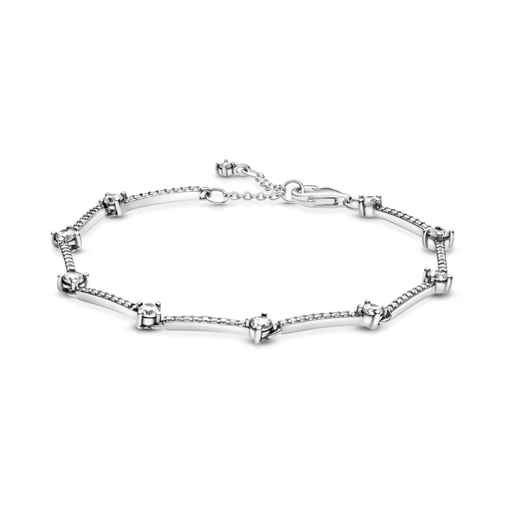 Pandora Sparkling Pavé CZ Bars Bracelet 1 Pandora Sparkling Pavé CZ Bars Bracelet