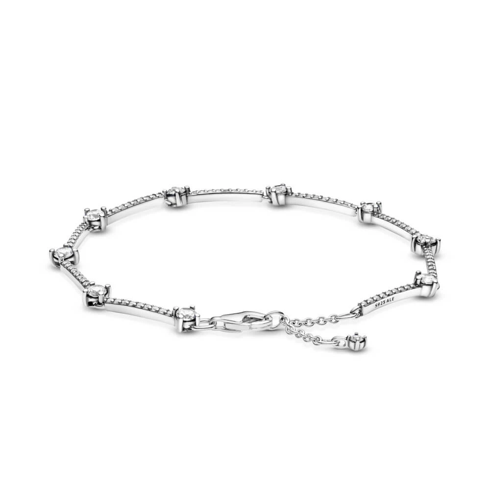 Pandora Sparkling Pavé CZ Bars Bracelet 2 Pandora Sparkling Pavé CZ Bars Bracelet - Image 2