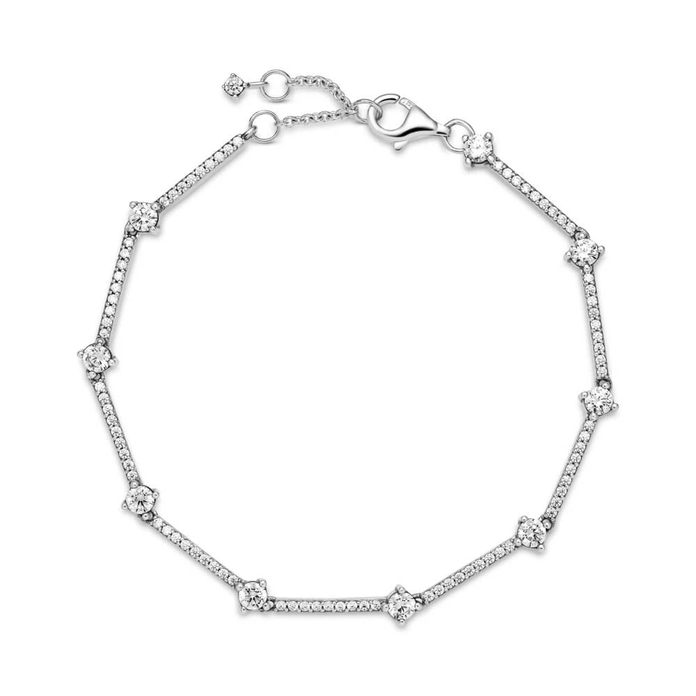 Pandora Sparkling Pavé CZ Bars Bracelet 3 Pandora Sparkling Pavé CZ Bars Bracelet - Image 3