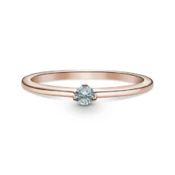 Pandora Light Blue Solitaire CZ Ring 6 Pandora Light Blue Solitaire CZ Ring -Luxe Glist Sales 12031415 03