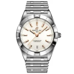 Breitling Chronomat 32 Diamond White Watch, 18K & Steel