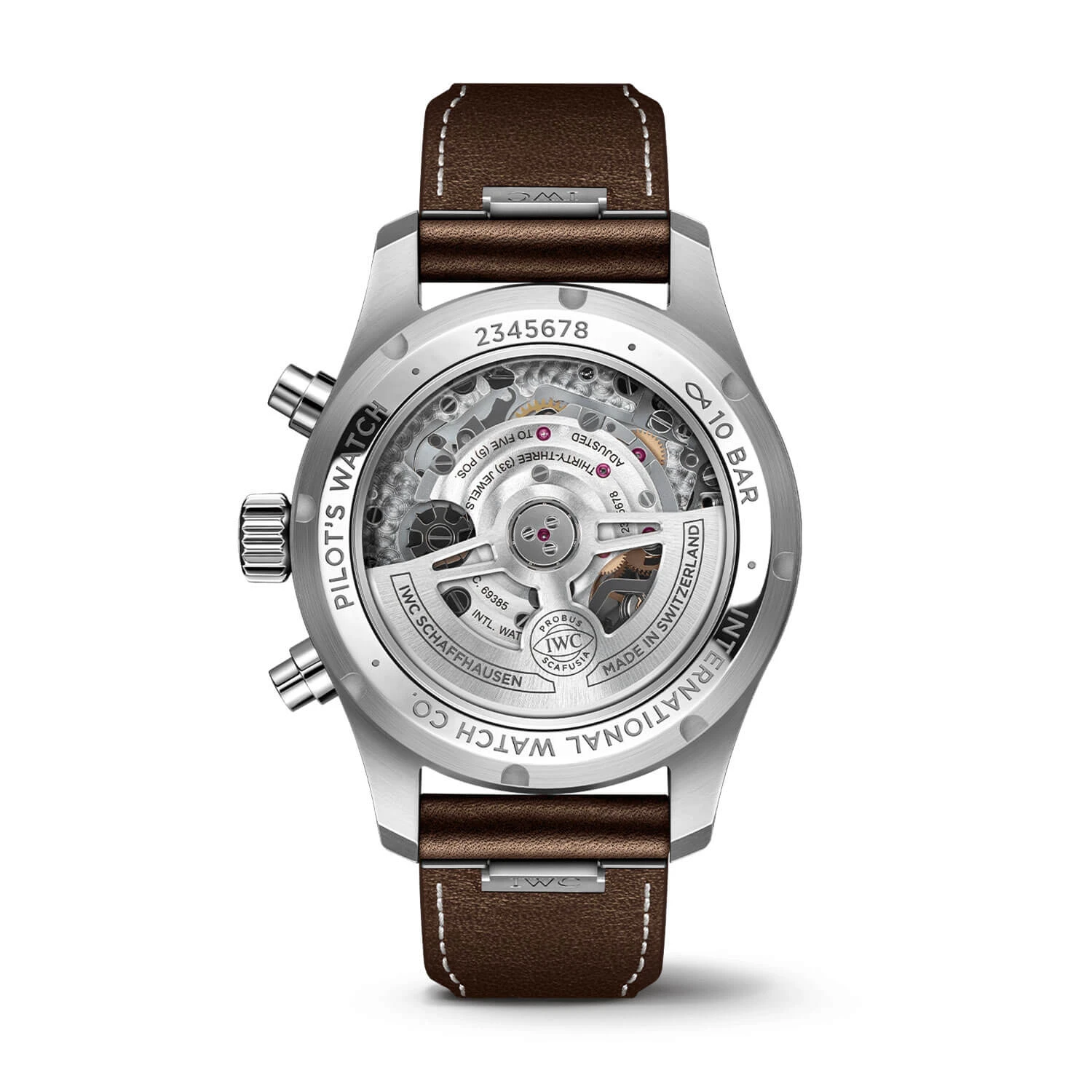 IWC Pilot's Watch 41 Green Dial Leather Chronograph, 41mm 2 IWC Pilot's Watch 41 Green Dial Leather Chronograph, 41mm - Image 2