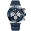 Breitling Super Chronomat B01 44 Blue Rubber Watch, 44mm