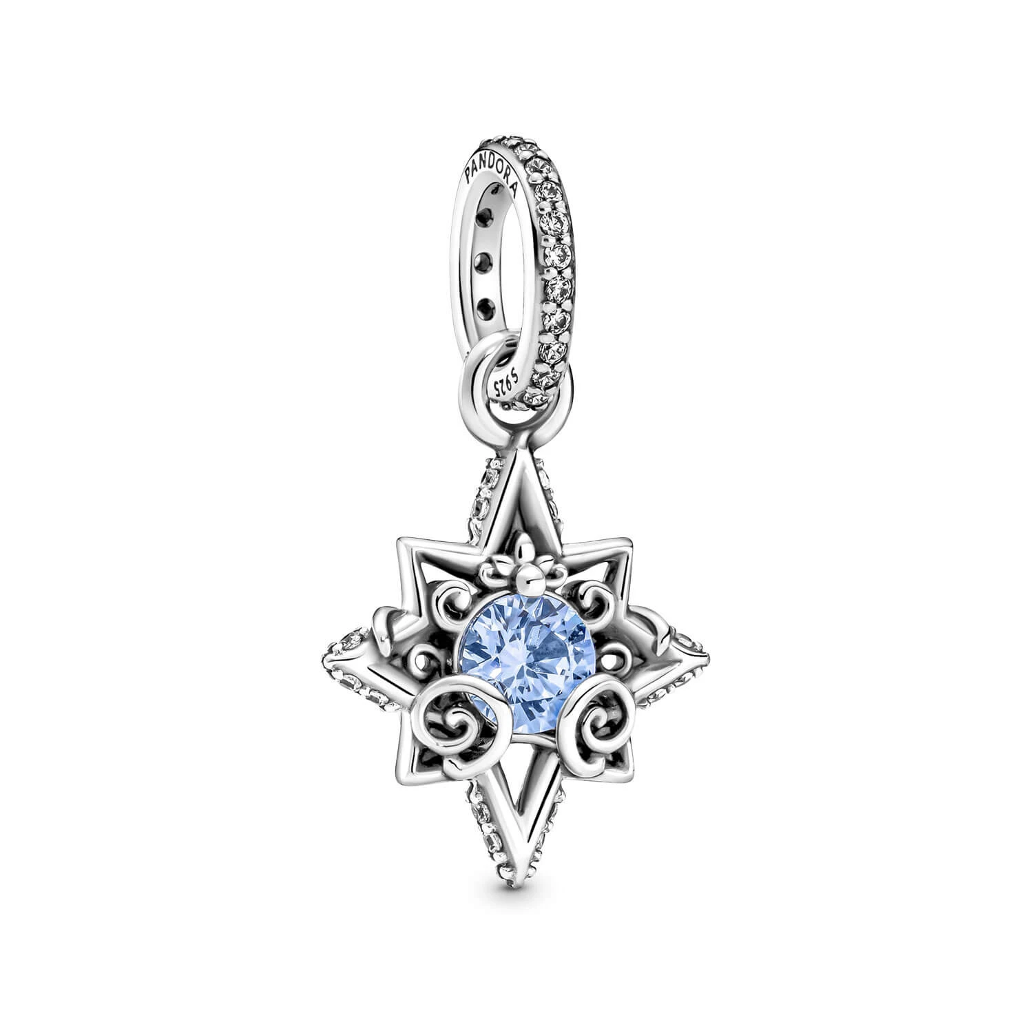 Pandora Disney Cinderella Blue Star CZ Pendant 1 Pandora Disney Cinderella Blue Star CZ Pendant