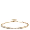8.5-Inch Diamond Half Chain Bracelet, 14K Yellow Gold