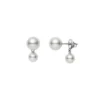 Mikimoto Classic Akoya Cultured Pearl Earrings, 18K White Gold