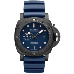 Panerai Submersible QuarantaQuattro Carbotech™ Blu Abisso Watch, 44mm