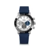 Zenith CHRONOMASTER Sport Watch White Dial Blue Rubber Strap, 41mm