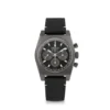 Zenith CHRONOMASTER Revival Shadow Watch Black Dial Black Rubber Strap, 37mm