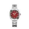 Zenith DEFY Revival A3691 Watch Red Dial Steel Bracelet, 37mm
