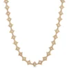Toscano Beaded Cultured Freshwater Pearl Station Necklace, 14K Yellow Gold