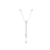 Roberto Coin Diamonds By The Inch Triple Drop Necklace In 18K White Gold
