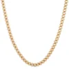 Toscano 20-Inch Barrel Link Neck Chain, 14K Yellow Gold