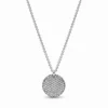 Pandora Timeless Pavé Round Pendant Necklace
