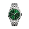 Breitling Premier B01 Chronograph Watch Steel Case Green Dial Steel Bracelet, 42mm