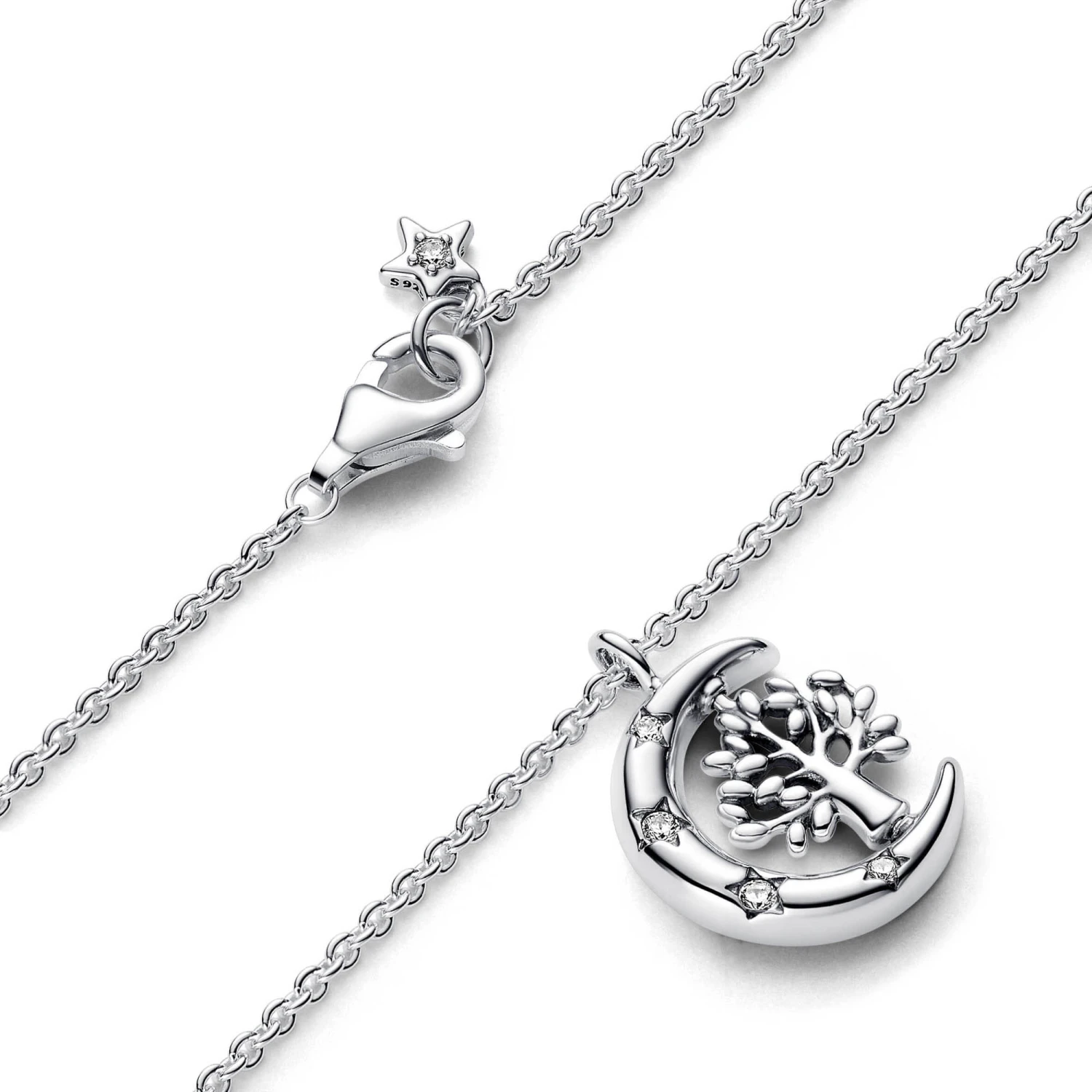 Pandora Moon & Spinning Tree Of Life Pendant Necklace 3 Pandora Moon & Spinning Tree Of Life Pendant Necklace - Image 3