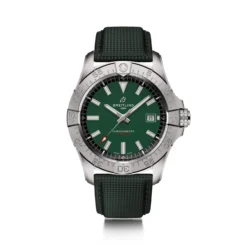 Breitling Avenger Automatic Watch Green Dial Green Leather Bracelet, 42mm
