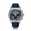 Breitling Avenger B01 Chronograph Watch Blue Dial Blue Leather Strap, 44mm