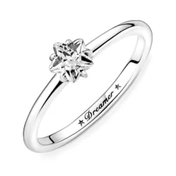 Pandora Celestial Sparkling Star Solitaire CZ Ring 7 Pandora Celestial Sparkling Star Solitaire CZ Ring -Luxe Glist Sales PAR190026C01 04