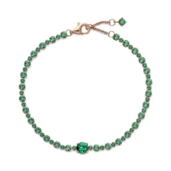 Pandora Sparkling Pavé Green Crystal Tennis Bracelet -Luxe Glist Sales PAR580044C01 03