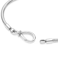 Pandora Moments Infinity Knot Snake Chain Bracelet -Luxe Glist Sales PAR590792C00 04 scaled