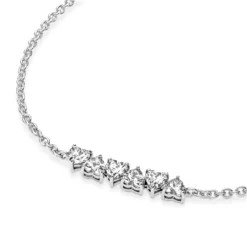 Pandora Sparkling Endless Hearts Chain Bracelet -Luxe Glist Sales PAR591162C01 04 scaled