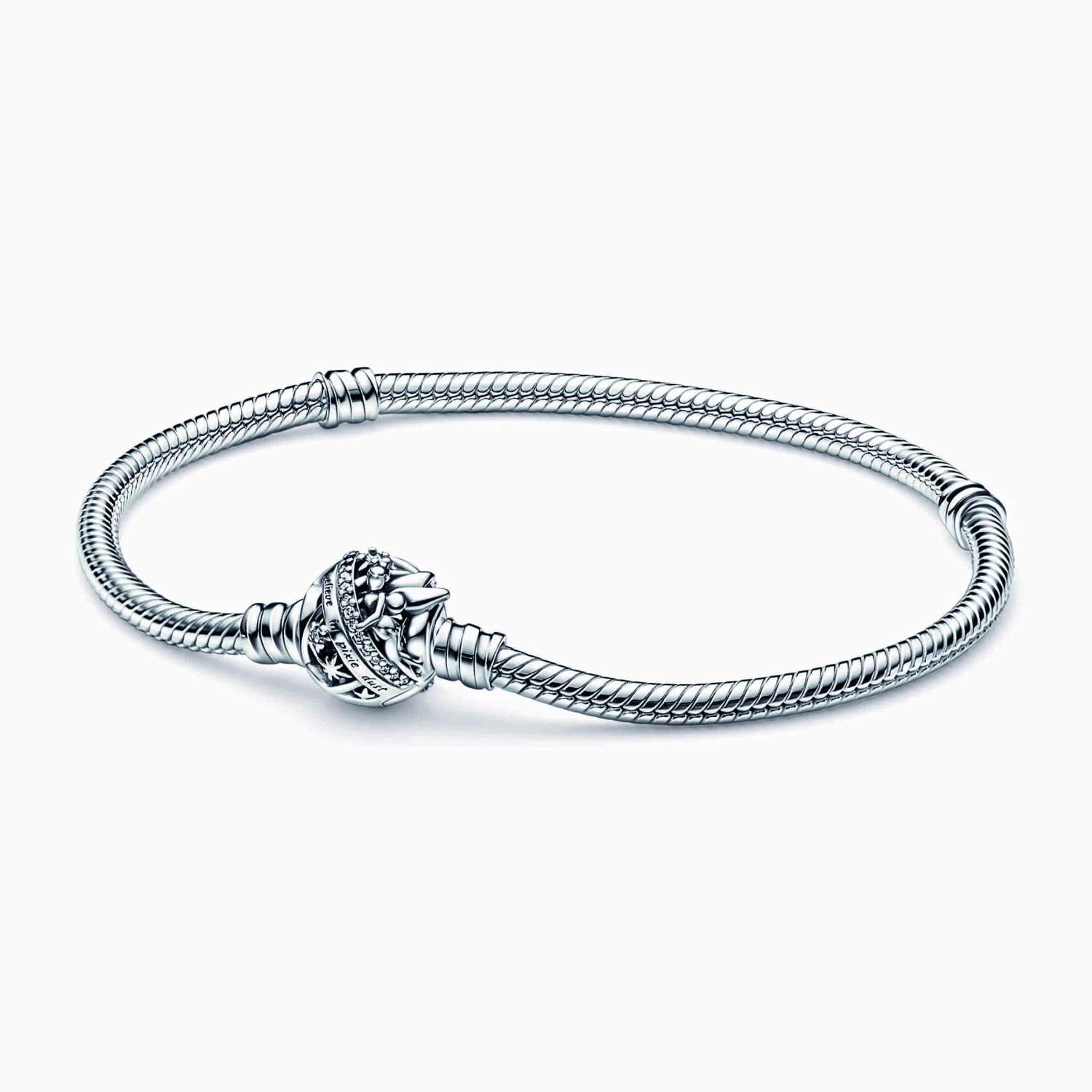 Pandora Disney Tinker Bell Clasp Pandora Moments Snake Chain Bracelet 1 Pandora Disney Tinker Bell Clasp Pandora Moments Snake Chain Bracelet